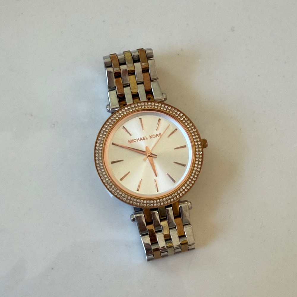 Michael Kors Gold and Silver Watch